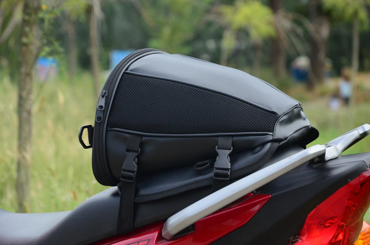 Wholesale Black Motorcycle Accessories Storage Equipment Motorcycle Parts Tail Bag Cycling Sport Bag