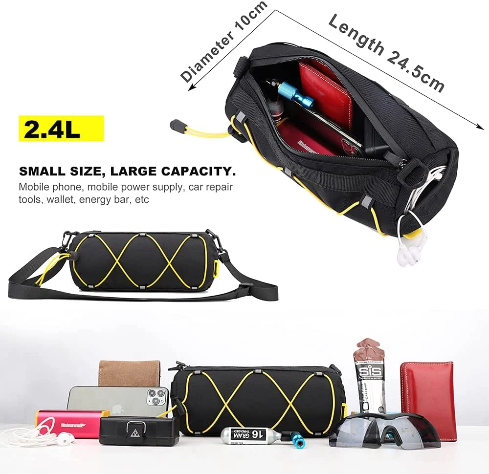 Custom Outdoor Waterproof Cycling Bicycle Front Frame Bike Handlebar Bag